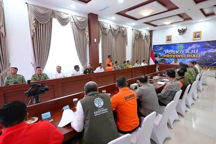 Presiden Apresiasi Gotong Royong Seluruh Pihak Tangani Karhutla di Riau