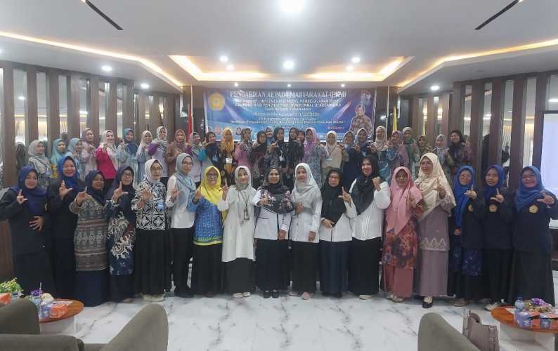 30 Guru PAUD Mendapat Bimbingan Pembelajaran Deep Learning Mahasiswa S2 Universitas Panca Sakti Bekasi Laksanakan PKM di Kecamatan Tuah Madani