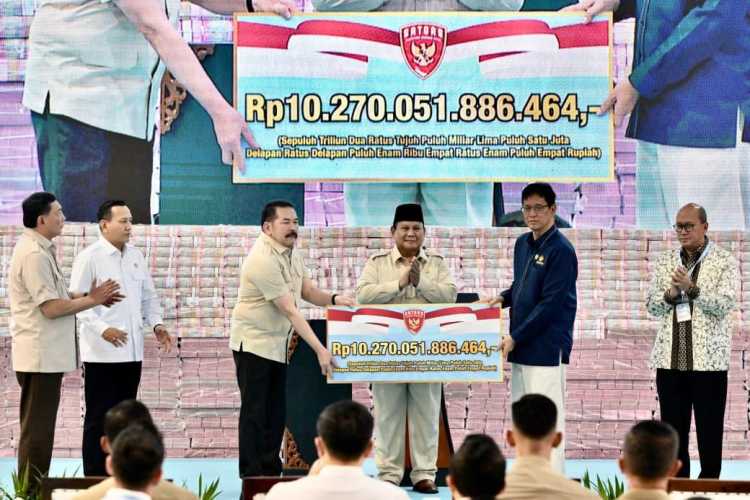Presiden Prabowo Saksikan Penyelamatan Kekayaan Negara Senilai Rp10,27 Triliun