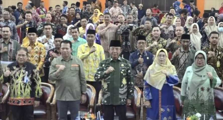 Dinkes Inhil Launching Program Jaminan Kesehatan Semesta