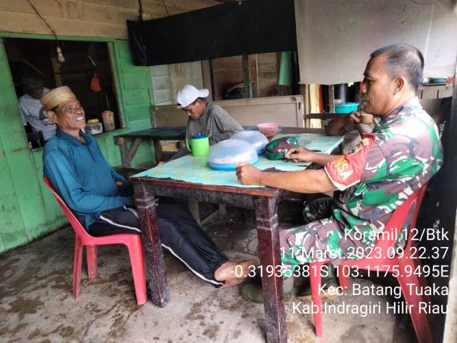 Serda Fero A.Duha Ngobrol Pagi Bahas Lingkungan