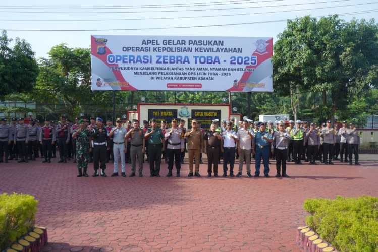 Operasi Zebra Toba 2025 Dimulai, Kapolda Sumut Soroti Kerawanan Lalu Lintas