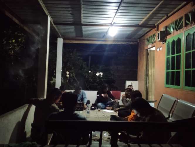Rapat Koordinasi Penanganan Karhutla di Desa Simpang Tiga Daratan