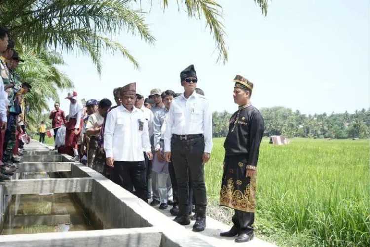 Kementerian PU Bangun 56 Jaringan Irigasi Air Tanah di Kuansing Tahun Ini