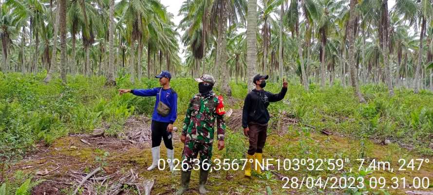 Serda Siswanto Patroli Keliling Bersama Tim