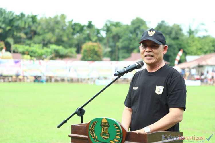 Bupati Inhil, Herman Tutup Azka Cup 1, Dorong Lahirnya Bibit Pesepakbola Daerah