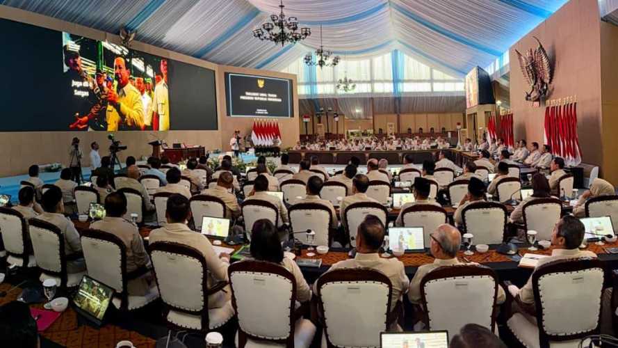 Presiden Prabowo Soroti Capaian Tahun Pertama Pemerintahan dalam Taklimat Awal Tahun