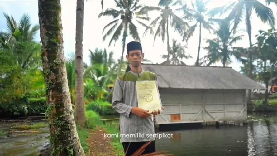 Sertipikat Tanah Jadi Modal Utama Kembangkan Usaha, Kisah Sukses Bapak Kholis dari Tasikmalaya