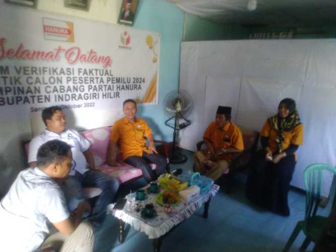 Cooling System Polres Inhil Sasar Kantor DPC Partai  Hanura