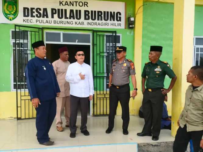 Kapolsek Pulau Burung AKP Dr. Irwanto Pimpin Langsung Pengamanan Safari Ramadhan, Pastikan Kegiatan Berjalan Aman dan Kondusif