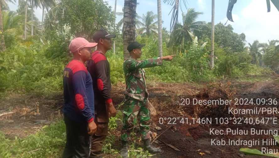 Serda Hendra Kardi: Babinsa Teladan Penanganan Karhutla