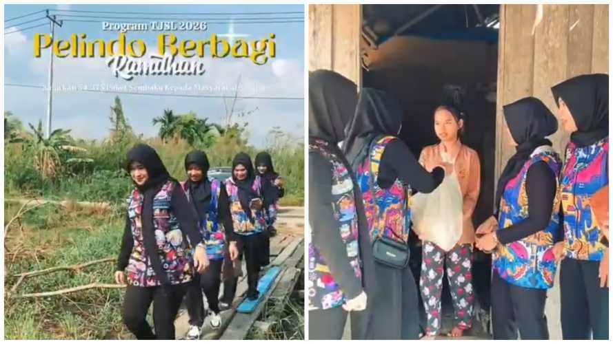 Pelindo Berbagi, Wujud Kepedulian Sosial bagi Masyarakat Tembilahan