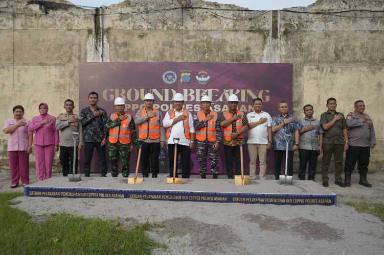 Bupati Asahan dan Forkopimda Hadiri Peresmian Serentak Dapur Gizi (SPPG) di Jajaran Polres Se- Sumatera Utara