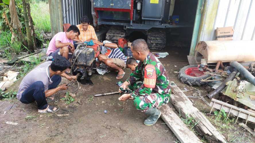 Serka Hepi Tingkatkan Etos Kerja Para Petani