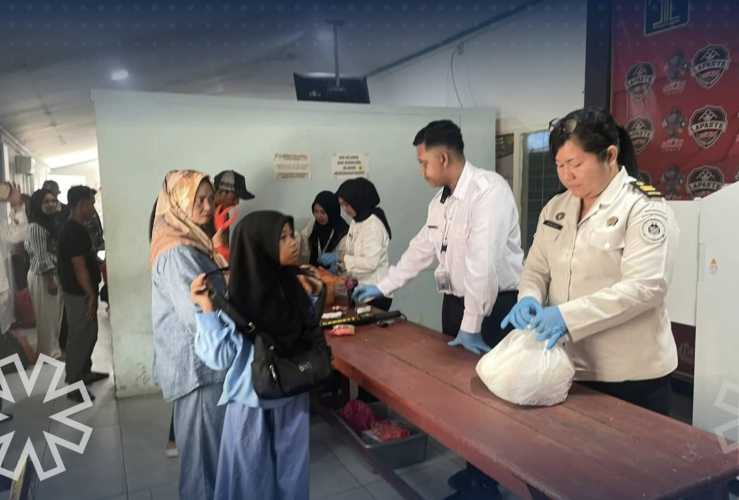 Berikan Pelayanan Optimal, Lapas Tembilahan Laksanakan Kunjungan Warga Binaan Sesuai SOP