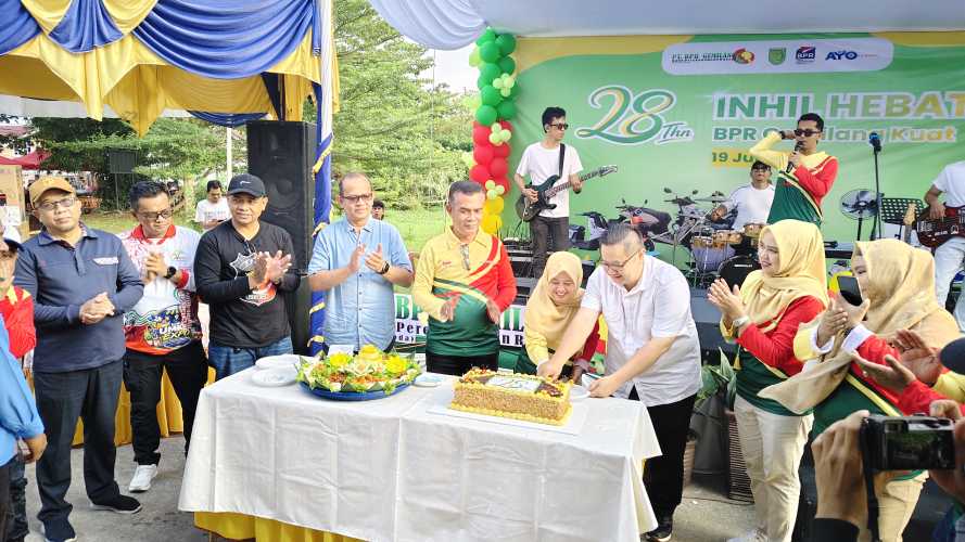 HUT ke-28 BPR Gemilang Perseroda, Perkuat Peran sebagai Bank Daerah Penggerak UMKM Inhil