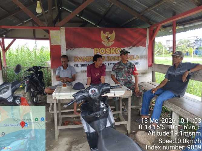 Jangan Biarkan Anak Jadi Korban, Babinsa Batang Tuaka Gerakkan Orang Tua Lawan Judol, Narkoba, dan Pergaulan Bebas