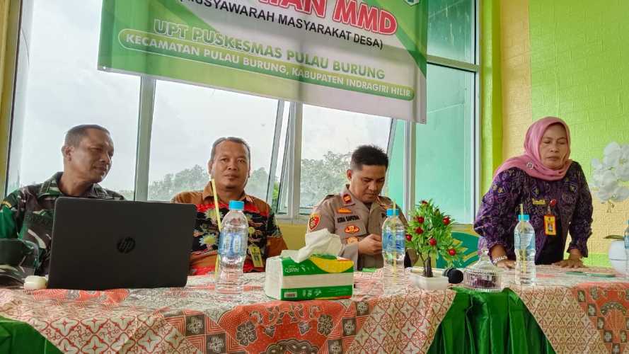 Pelda Rafli Menghadiri Musyawarah Masyarakat Desa (MMD)