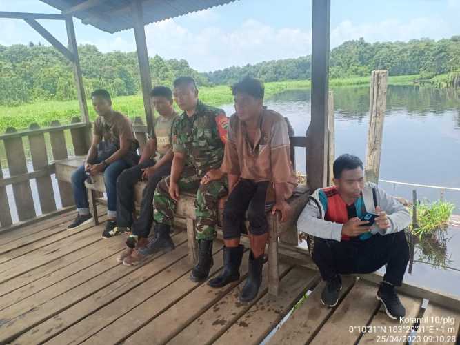 Babinsa Arahkan Warga Memelihara Nilai Nilai Pancasila