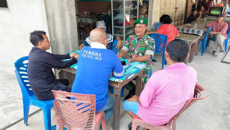 Serma Sasmito Sosialisasi Menjaga Kamtibmas Lingkungan Setempat