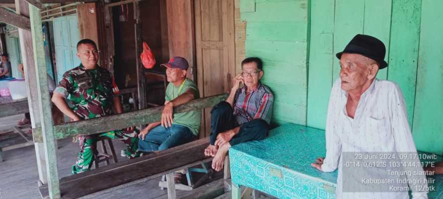 Babinsa Tanjung Siantar Gelar  Sosialisasi Linguistik Terpadu