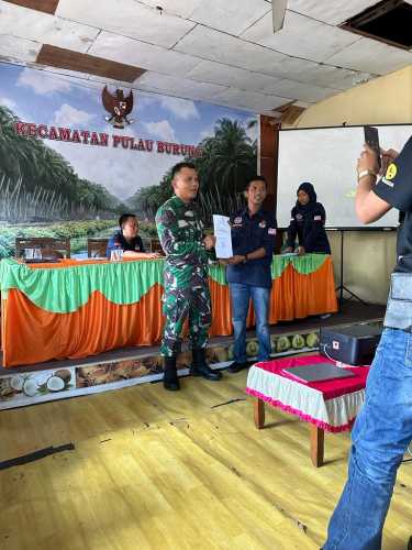 Serda Siswanto Hadiri Rapat Pleno DPSP Kecamatan Pulau Burung