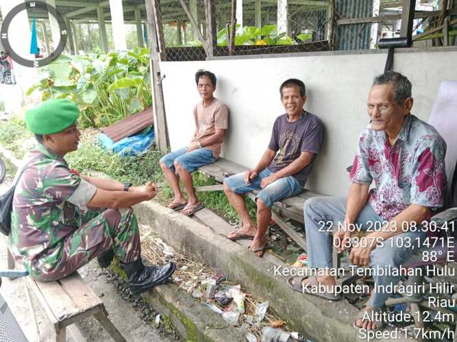 Serda Ronal Nasehati Preman Nongkrong yang Meresahkan