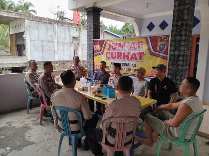 Polsek Kempas Rutin Baksos & Bansos di wilayah Kempas Jelang Hari Bhayangkara ke-78 tahun.