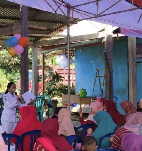 UPT Puskesmas Sungai Salak Melaksanakan Crash Program Polio Serentak