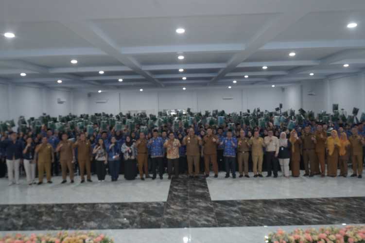 Bupati Asahan Kukuhkan 495 PPPK Formasi Tahun Anggaran 2024