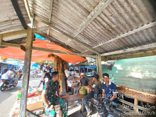 Babinsa Laksanakan  Pengembangan SDM masyarakat setempat: