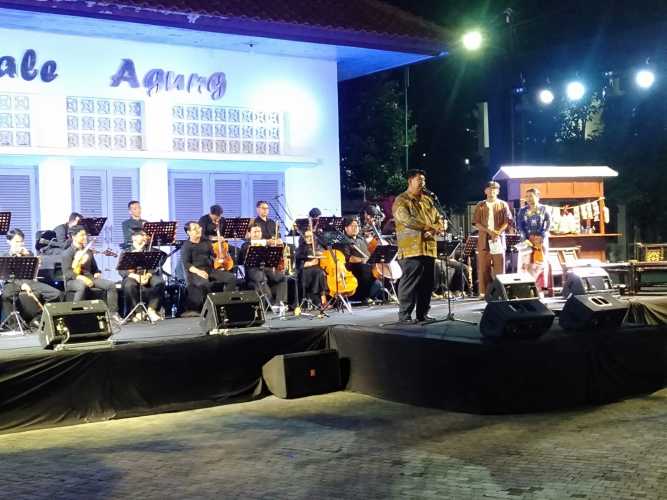 Dandim Hadiri Malam Tirakatan Memperingati Hari Jadi Ke-74 Kabupaten Kulon Progo