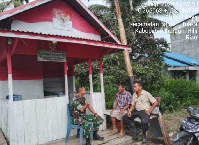 Serda Syafrijon Bersama sama warga wujudkan Kampung Toleransi