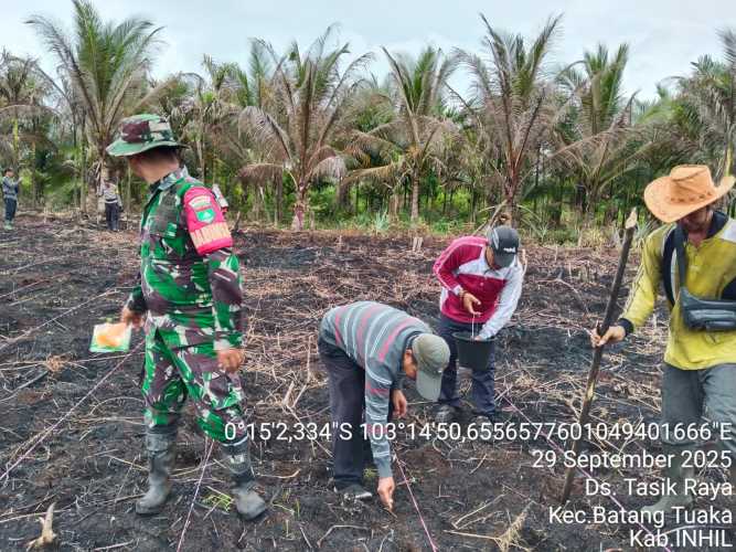 Babinsa Dorong Peningkatan SDM Bidang Ketahanan Pangan di Lahan Pertanian Desa