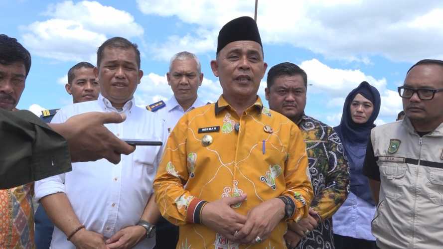 Respon Bupati Inhil terhadap Naik Turunnya Harga Kelapa