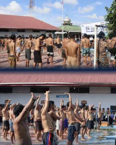 Langkah Sehat Berirama, Semangat Senam Hangatkan Suasana