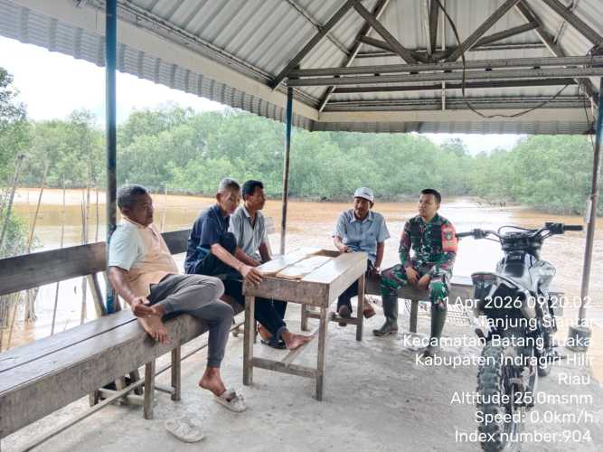 Babinsa Tanjung Siantar Perkuat Solidaritas Sosial Melalui Kegiatan Komsos