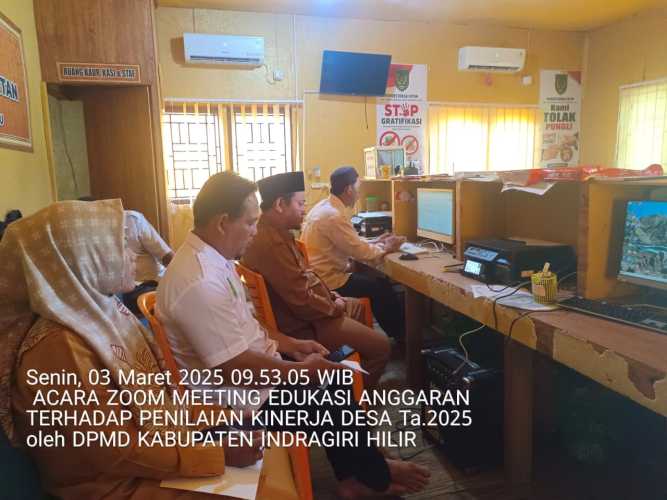 Pelayanan Publik Desa Sungai Intan Tetap Normal di Bulan Puasa