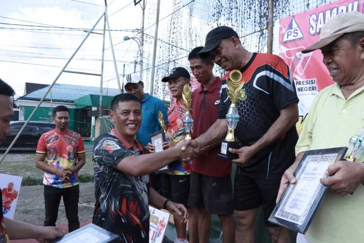 Berikut Para Juara Turnamen Tenis Lapangan dalam Rangka Bhayangkara Ke-77