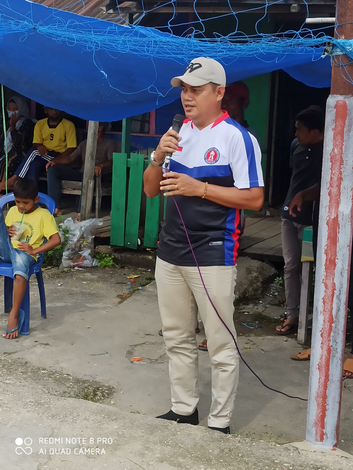 Turnamen Bolavoli FARIQ CUP Desa Sungai Luar Kembali di Lanjutkan