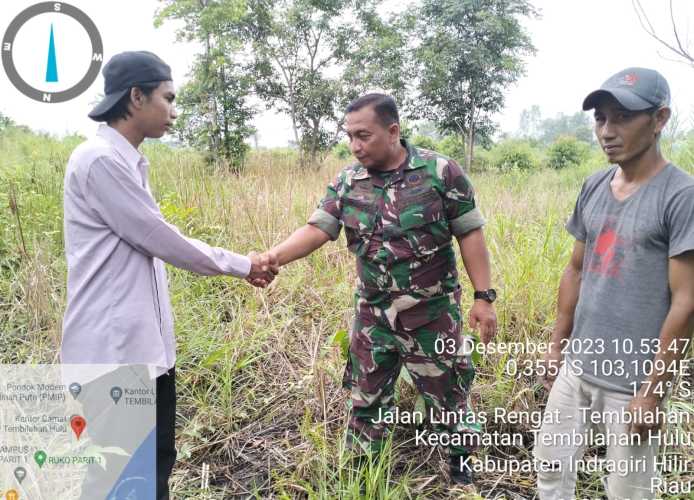 Seda Adri Candra Kontrol Lahan Masyarakat Cegah Karhutla