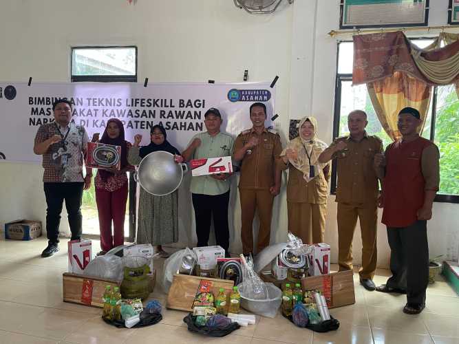BNNK Asahan Gelar Program Prioritas Nasional BNN RI