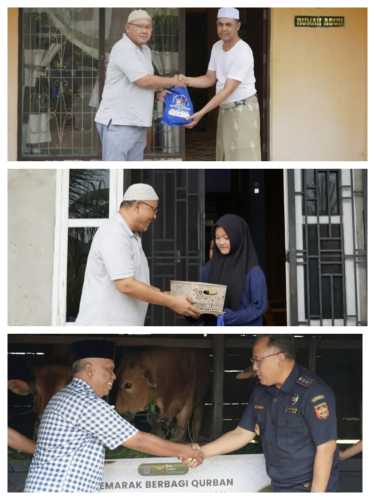 Senyum di Ujung Qurban, Menebar Bahagia Bersama Bea Cukai Tembilahan