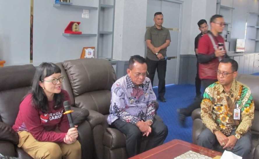 Wamendiktisaintek Tinjau Lokasi Sekolah Garuda di Rohil