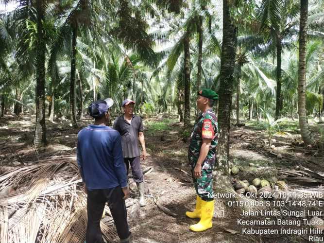 Serda Pernando Turun Ke Lokasi Perkuat Penyuluhan Penanganan Karhutlah