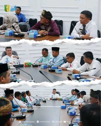Pj. Sekda Kuansing  Pimpin Rakor Camat Se- Kabupaten