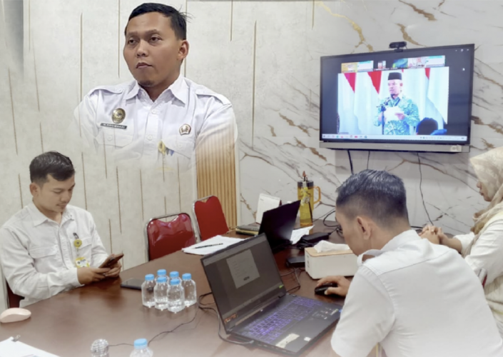 Kepala Kantor Pertanahan Indragiri Hilir Tegaskan Komitmen Percepatan Reforma Agraria dalam Rakornas 2025