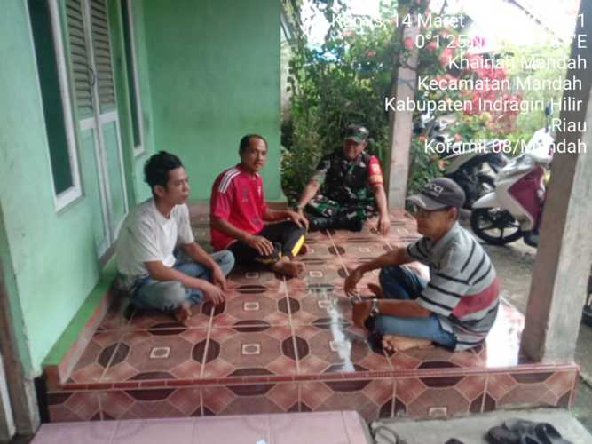 Sertu Mistar Membuka Sumbang Saran dari Masyarakat