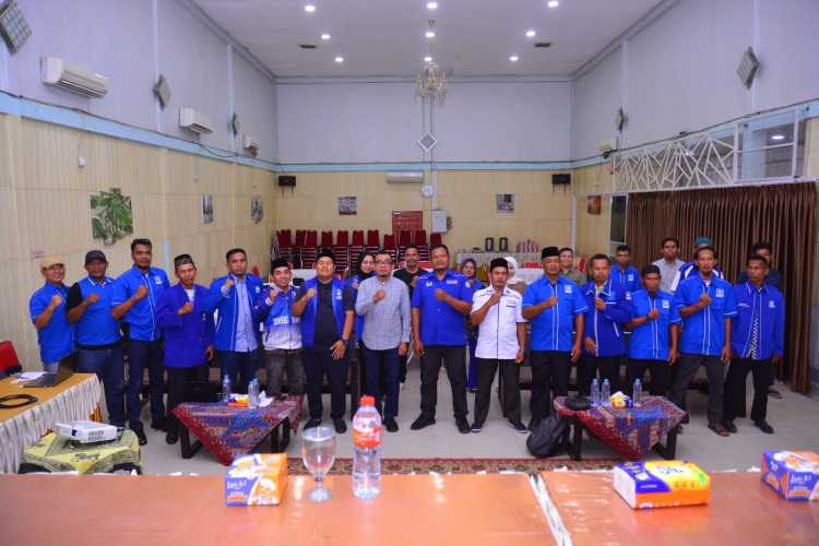 PAN Inhil Gelar Pendidikan Politik, Buono Abdi Tekankan Soliditas Menuju Pemilu 2029