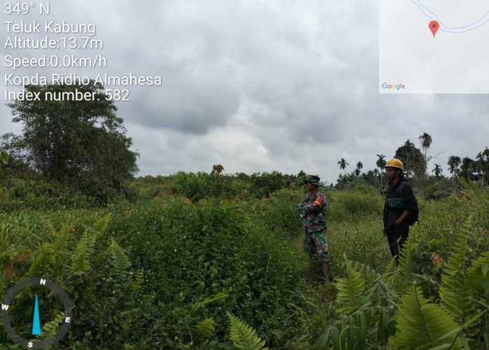 Kopda Ridho Almahesa  Patroli Lahan Konsesi  Gaung